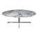 1960s oval marble dining table by Florence Knoll for Roche Bobois