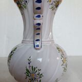 Vase form baluster earthenware of art Angoulême