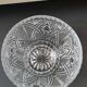 Molded crystal candy cup/dish/boho chic. art deco. starry/cross/leafy patterns, petals