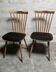 Set of two vintage Baumann Sonata chairs 1960
