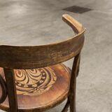 Baumann office chair 1914 curved wood