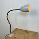 Grey Industrial Gooseneck Table Lamp from Philips, 1960s