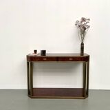 Jean-Claude Mahey lacquered console table