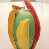Ceramic lamp by François Chatain, France, 1990s