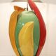 Ceramic lamp by François Chatain, France, 1990s