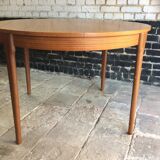 Vintage dining expandable room table