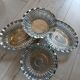 4 metal bread baskets