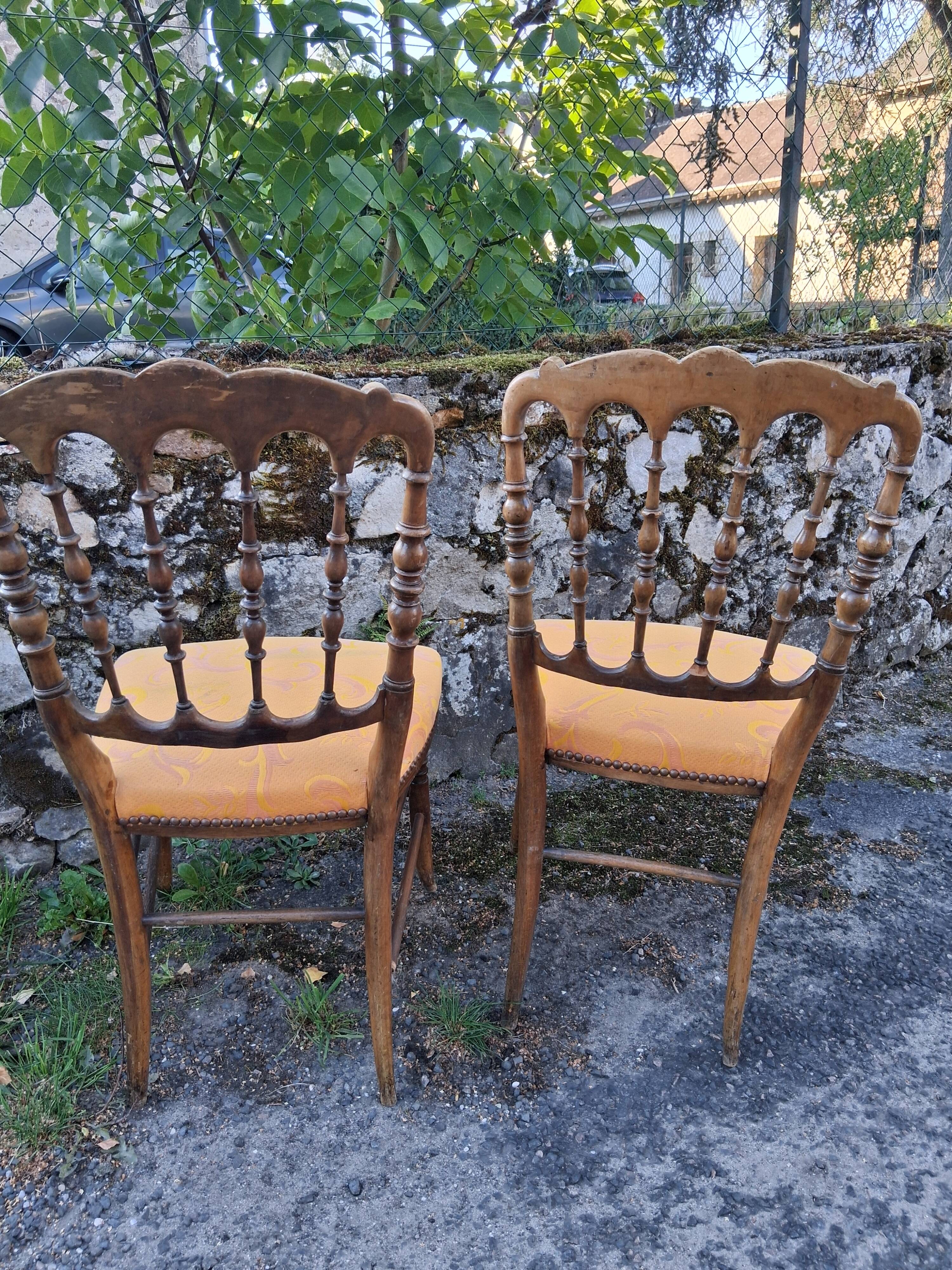 2 orchestra chairs