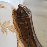 Fauteuil crapaud ancien