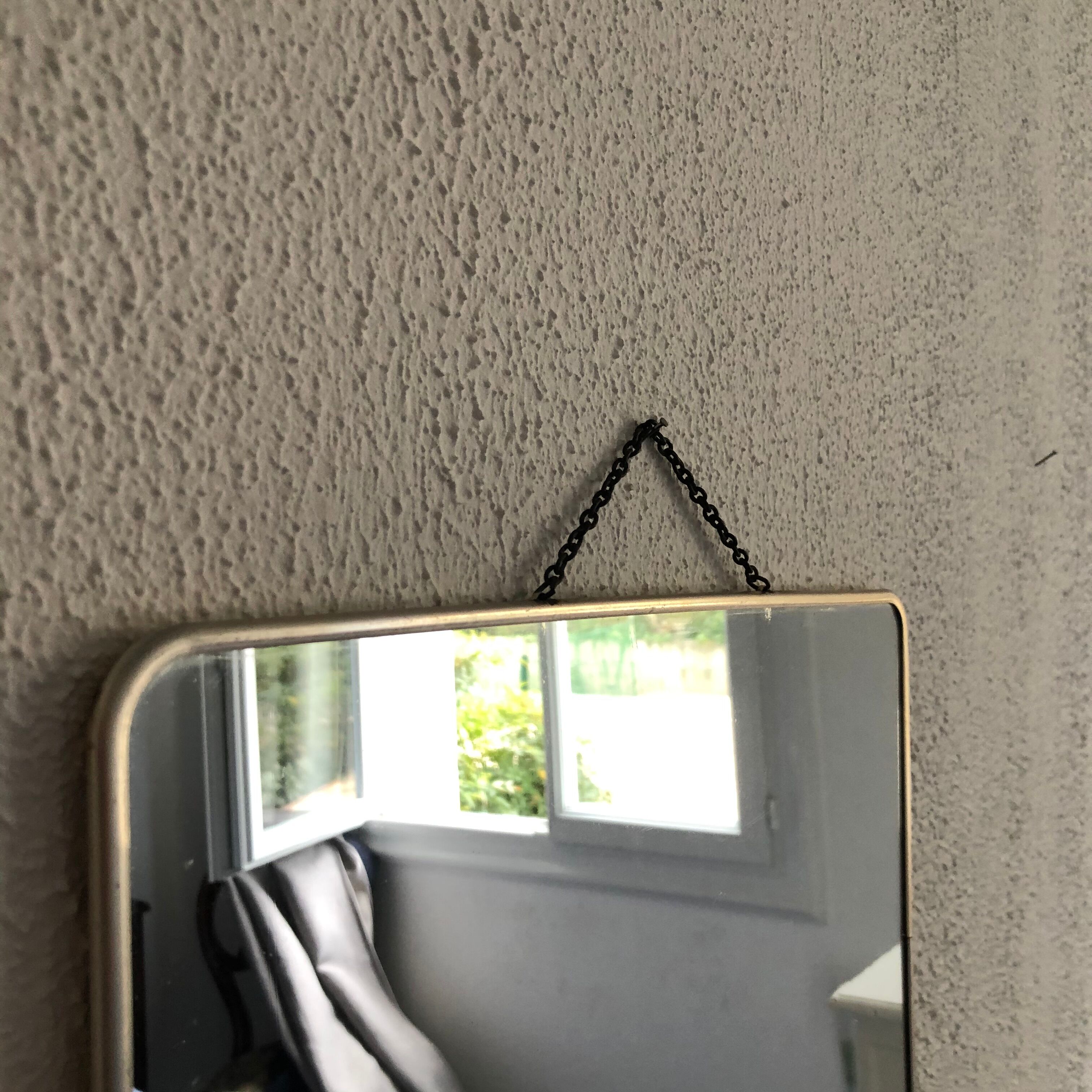 Mirror barber 40x30 vintage cardboard 1960