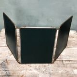 Tryptic barber mirror 30,5 x 24,5 cm