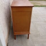 Vintage buffet feet compass two drawers