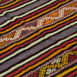 Anatolian handmade kilim rug 192 cm x 144 cm