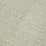 Handmade turkish contemporary 1980s 237 cm x 340 cm beige hemp kilim carpet