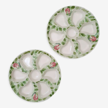 Lot 2 oyster plates in slip