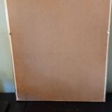 Golden wood parecloses mirror 46x57cm