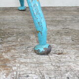 Wrought iron garden stool