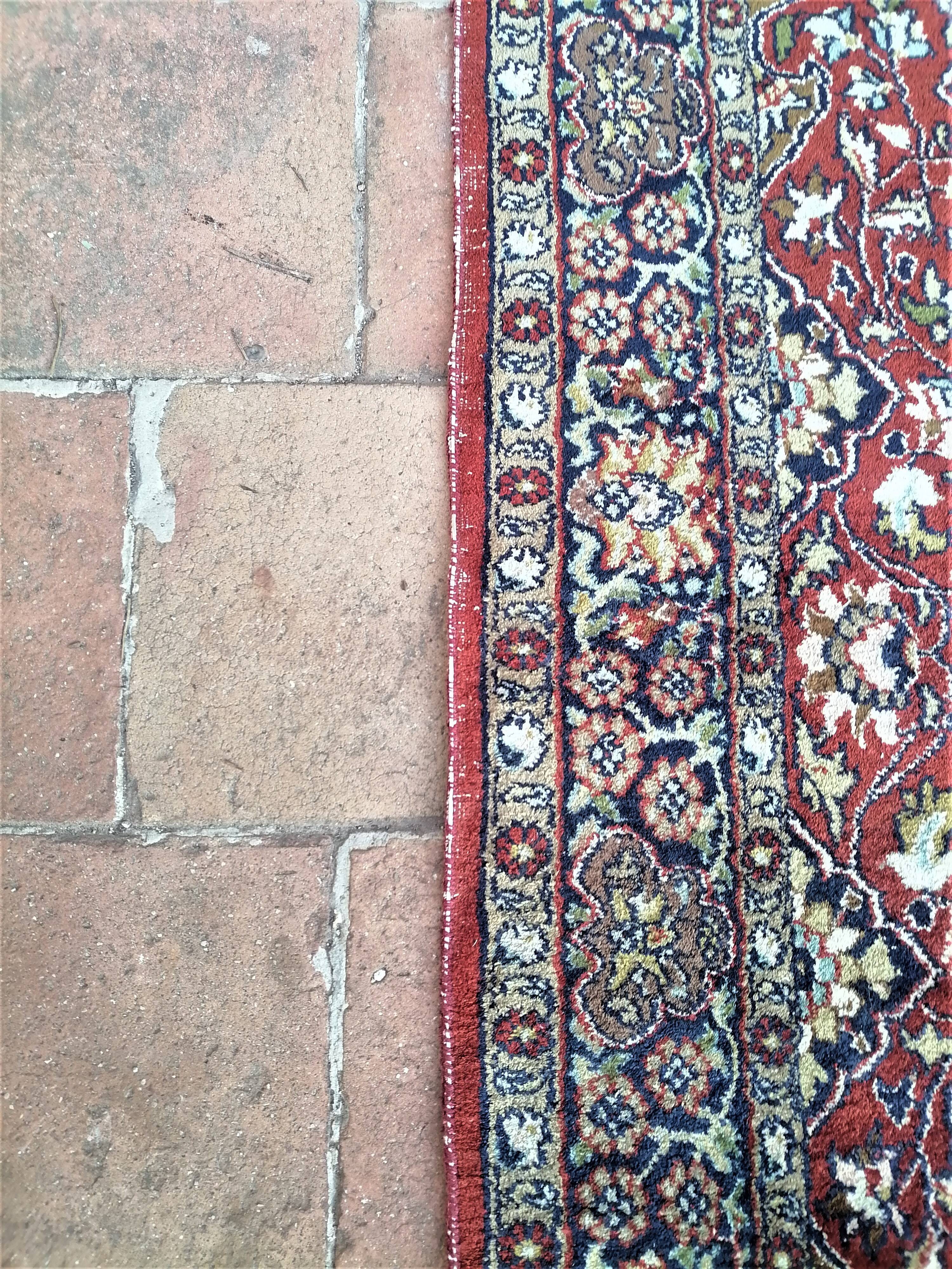 Old oriental carpet 170 x 93 cm