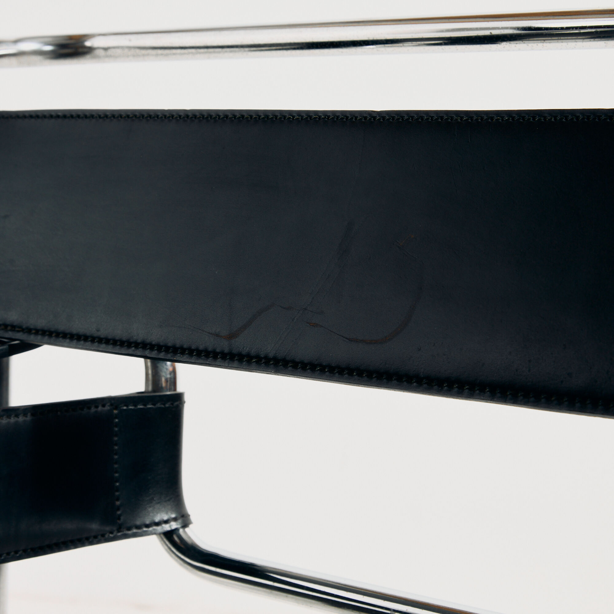 B3 Armchair / Wassily by Marcel Breuer for Gavina