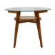 1960s Oak and Glass Coffee Table, Czechoslovakia