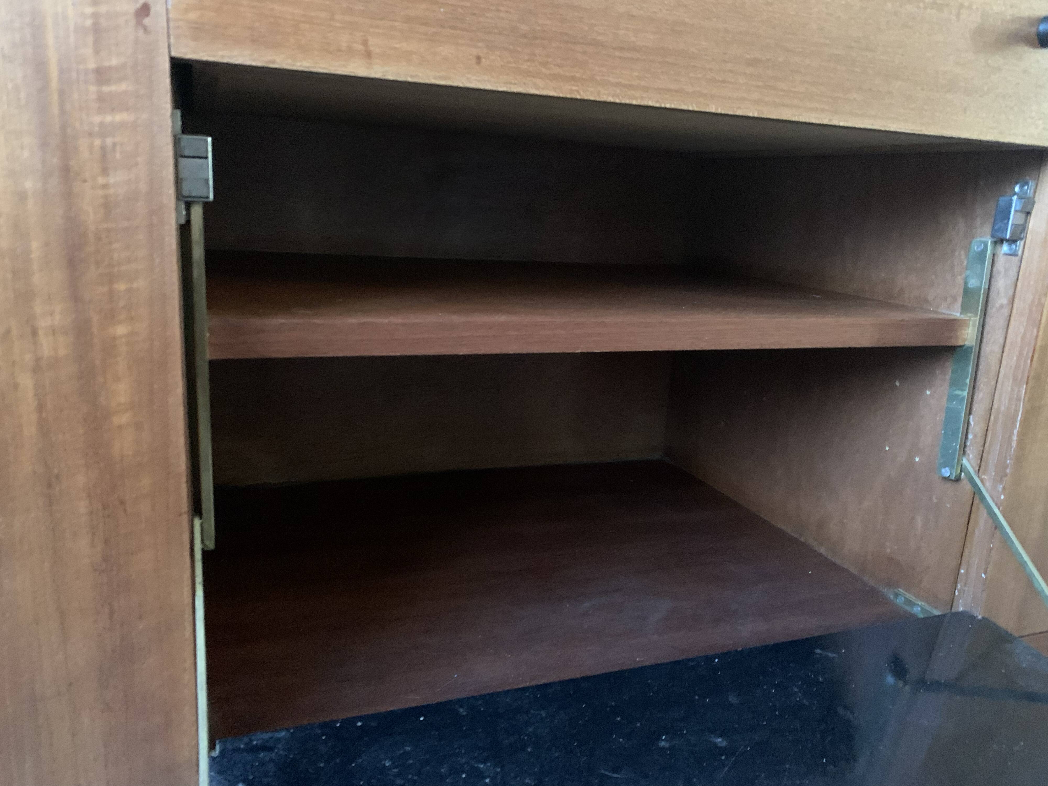Vintage Scandinavian teak sideboard from the 60s