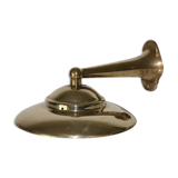 Brass wall lamp