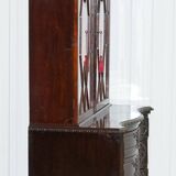 George III Library Thomas Chippendale in Hardwood on Serpentine Chest of Drawers