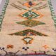 Vintage Moroccan Rug 148 x 260 cm - Tribal Moroccan rug - Berber Wool Rug