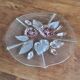 Cake or dessert dish in glass