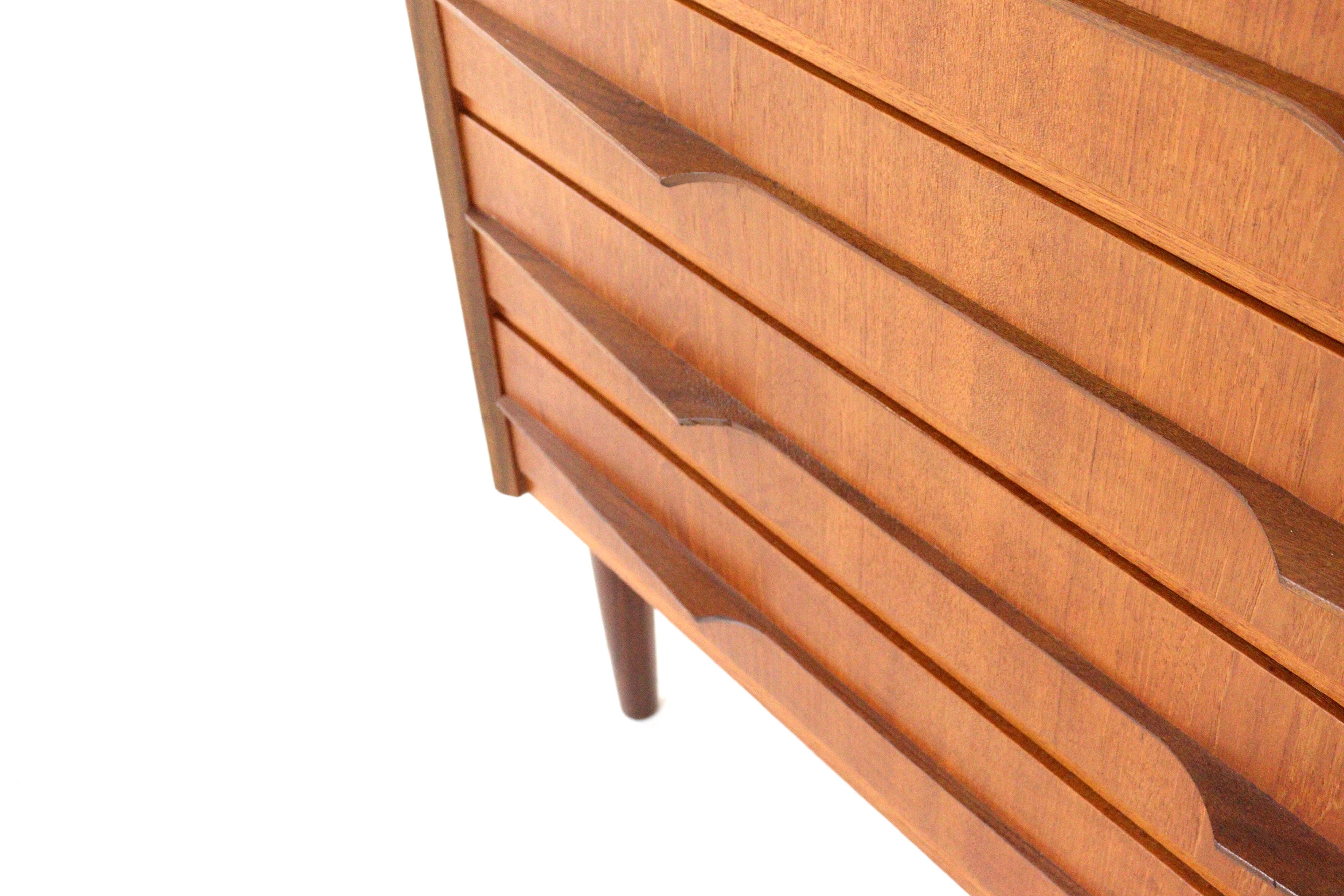 Large Danish 'Olsted' chest of drawers in teak
