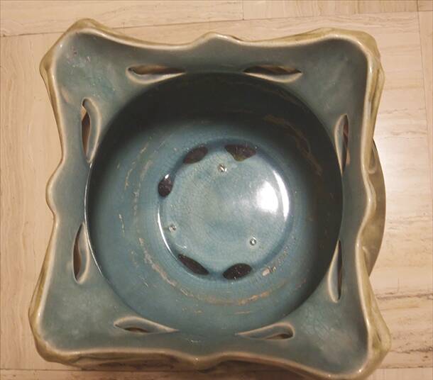 Pair of Guimard Art Nouveau Planters