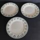 Flat plates in Digoin & Sarreguemines ironstone earthenware