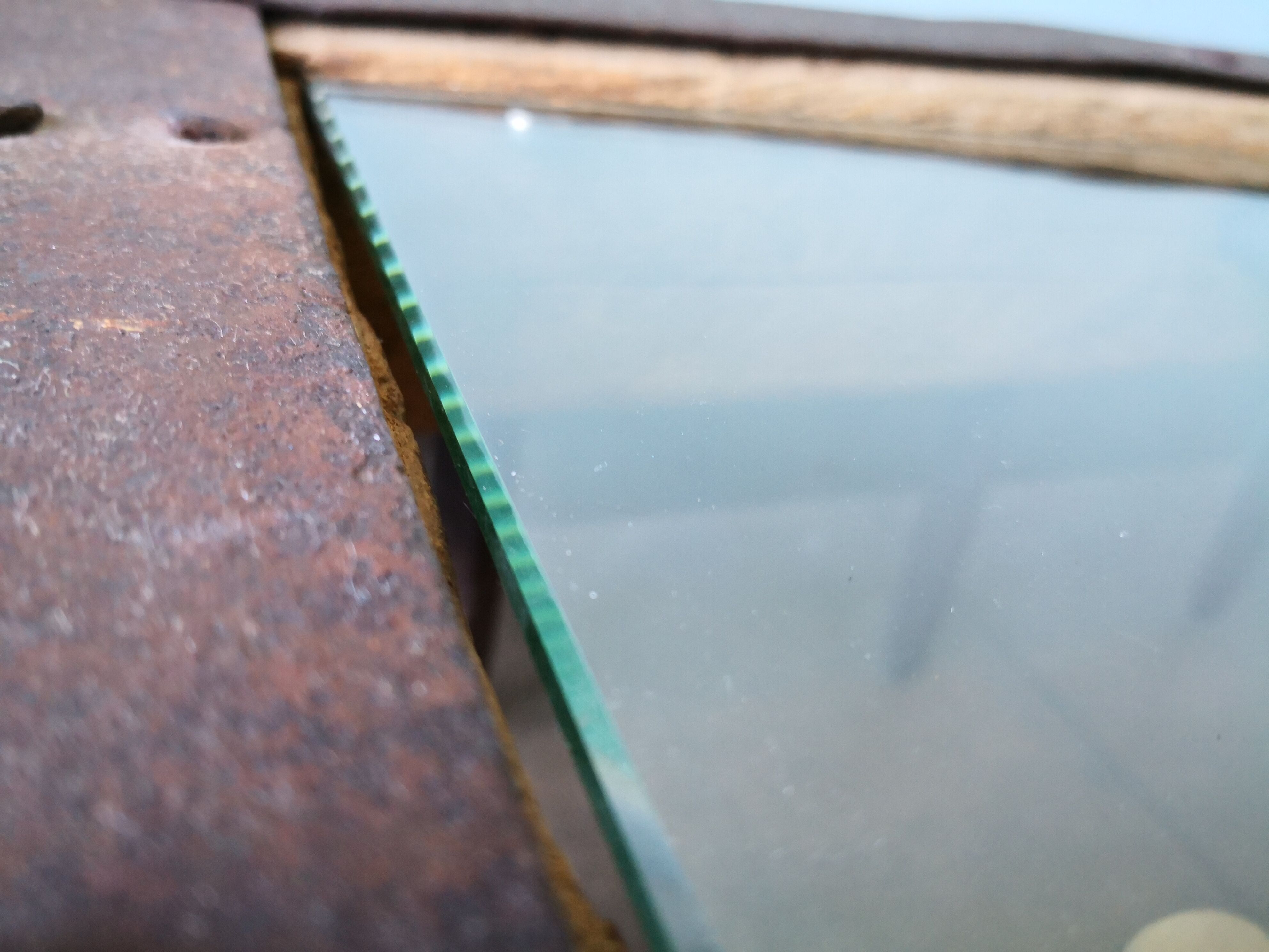 Table basse, herse agricole