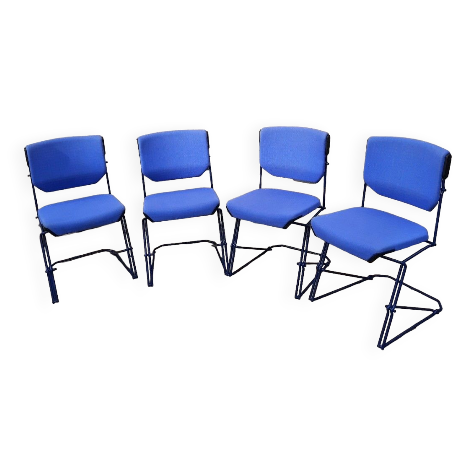 4 Albert Stoll chairs for Giroflex from the 90s
