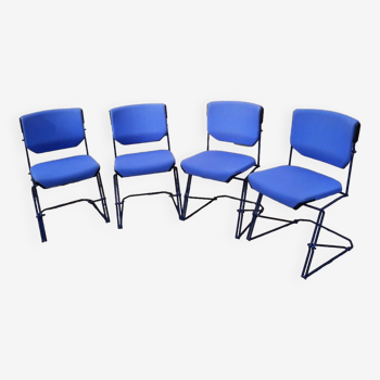 4 Albert Stoll chairs for Giroflex from the 90s