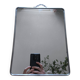 Vintage hanging barber mirror stainless steel