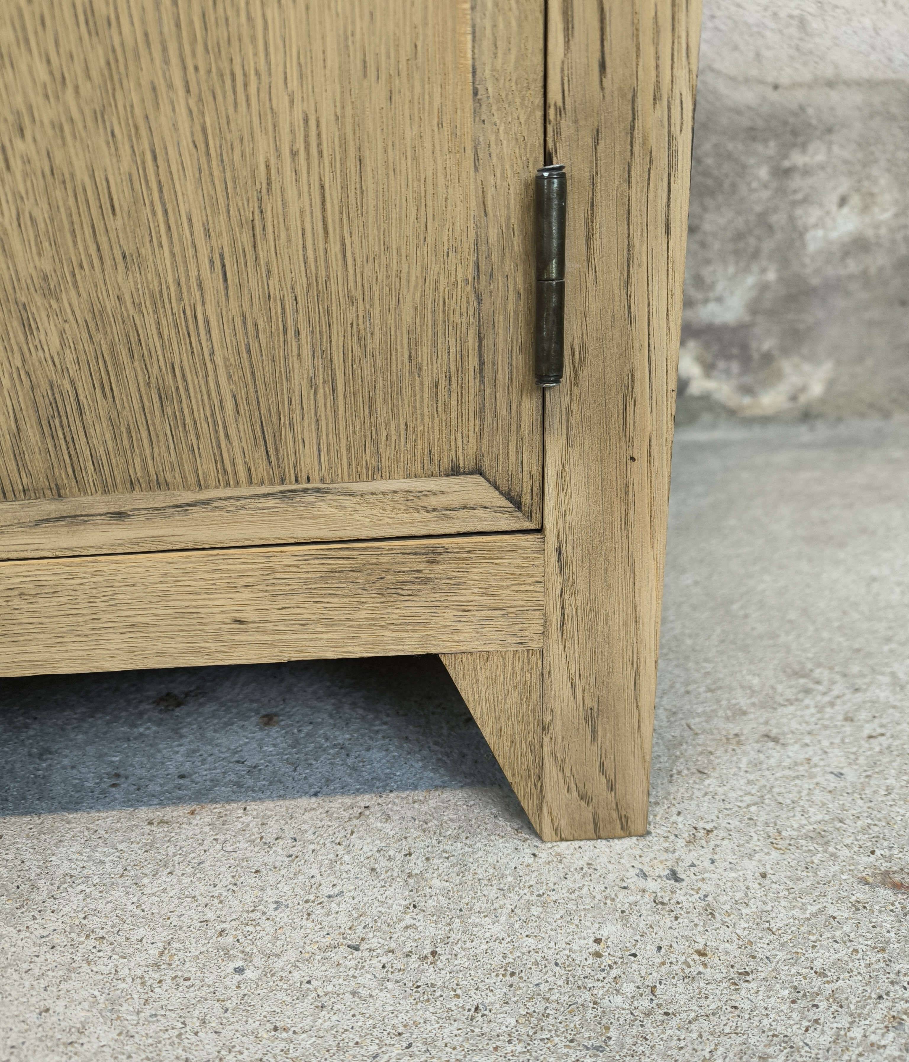 Small vintage two-door sideboard