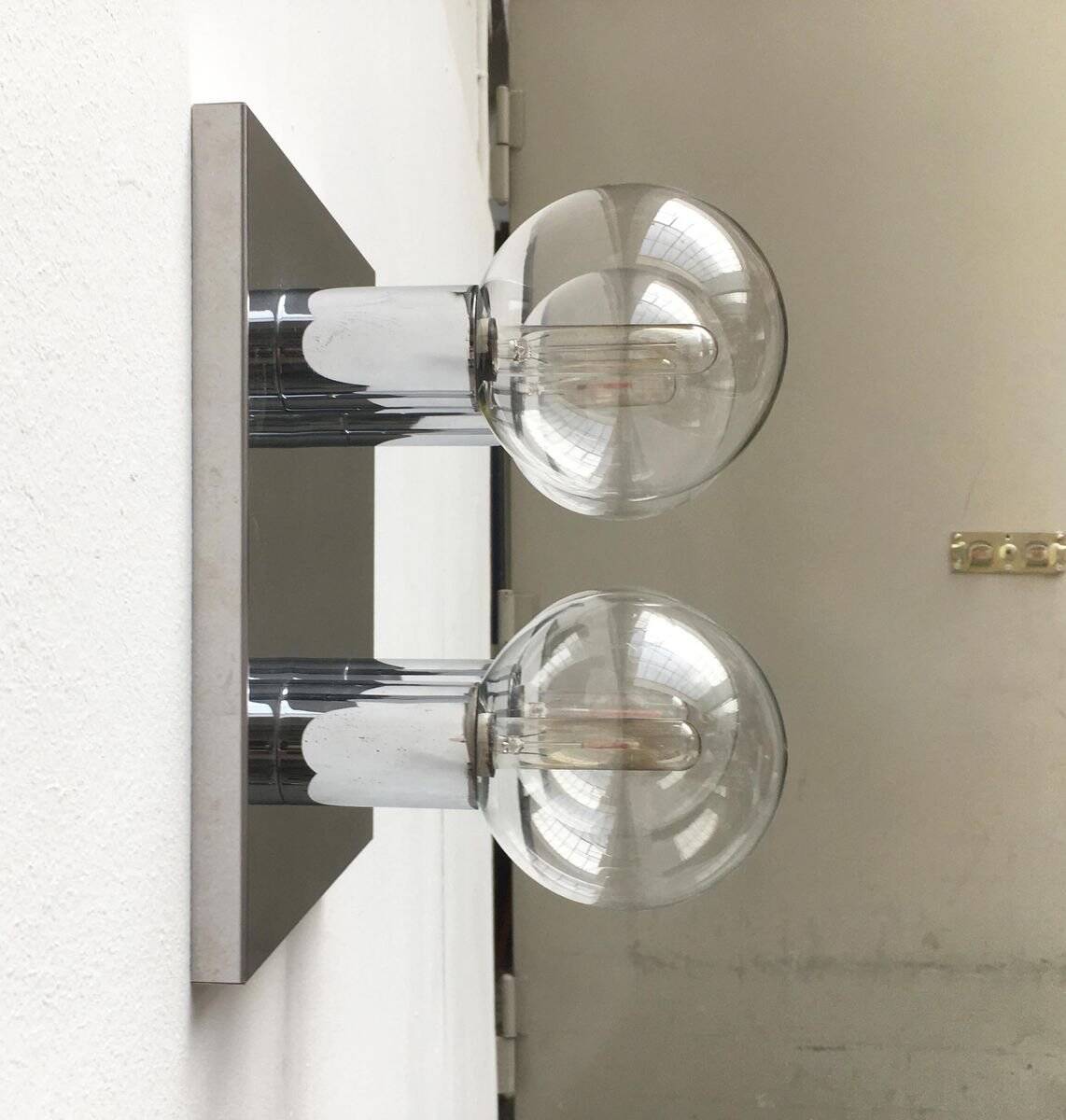 Vintage Space Age ceiling lamp by Motoko Ishii for Staff
