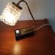 Glass and bakelite lamp from the 70s