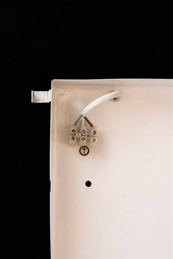 Rare pine wood ceiling flush light by Nordlux / 1970s / Danish Modern Design