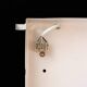 Rare pine wood ceiling flush light by Nordlux / 1970s / Danish Modern Design