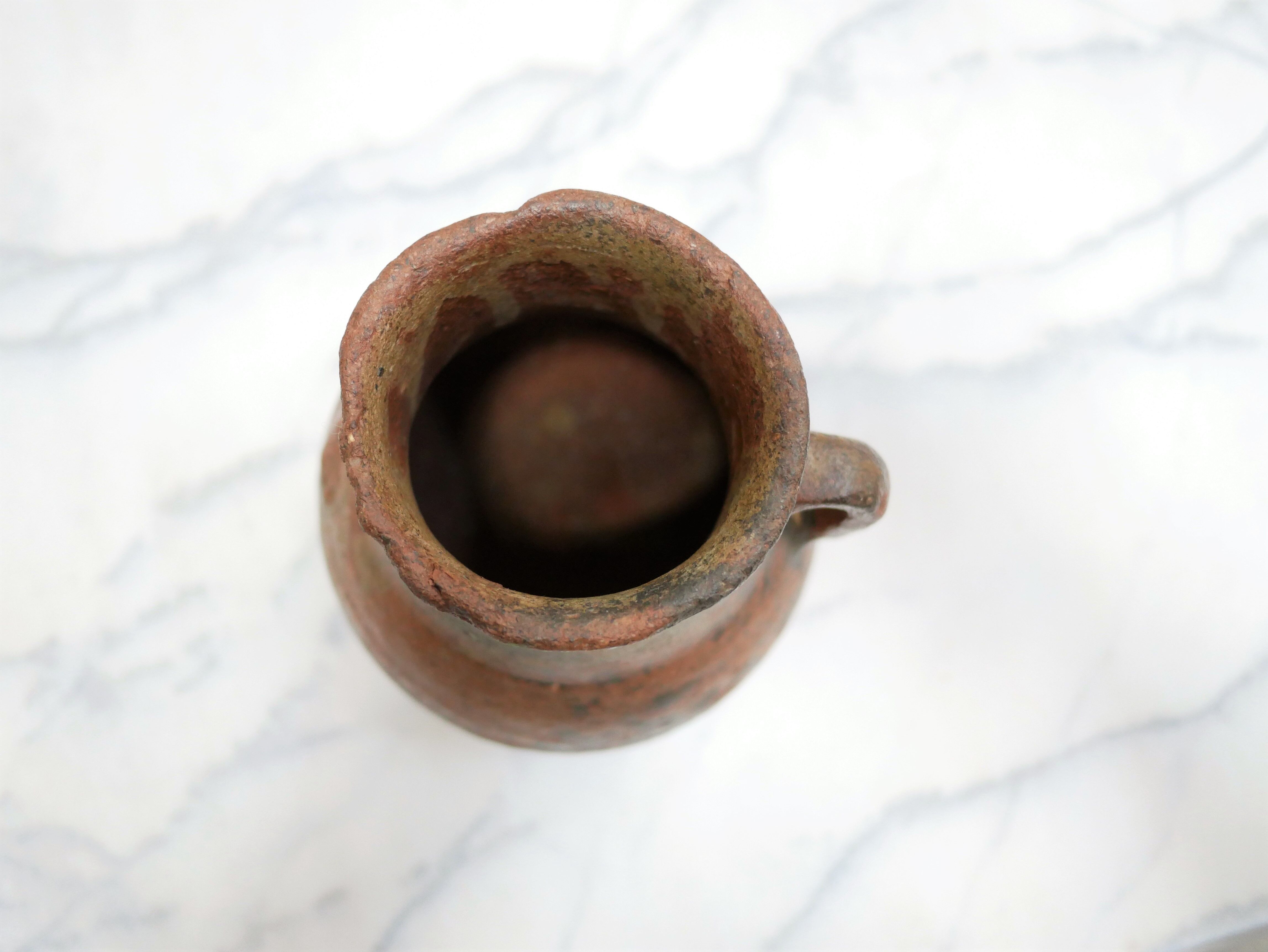 Ancient terracotta pot, nineteenth century