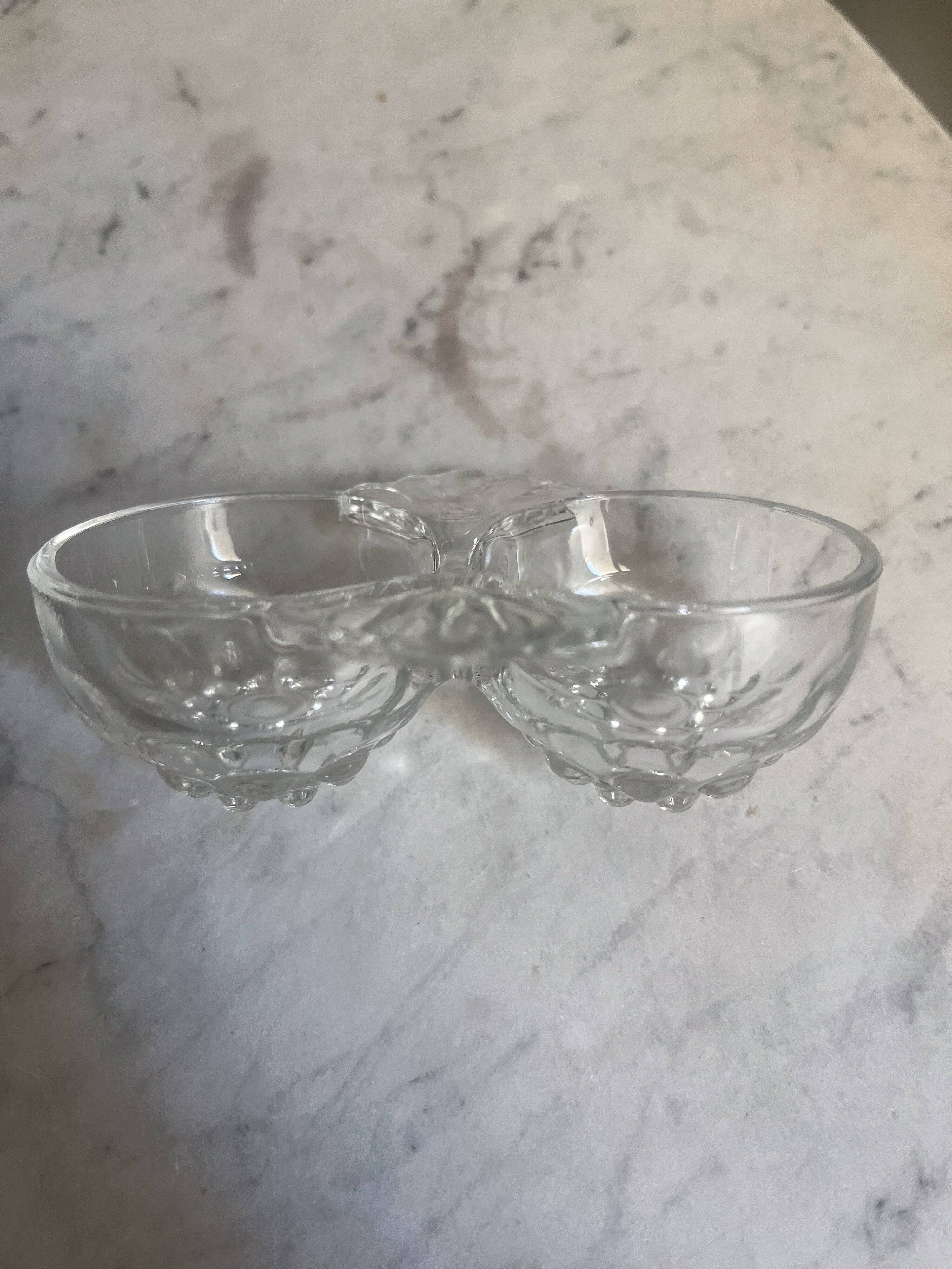 Glass salt shaker from the 60s