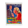Original cinema poster "The Moment of Truth" Jean Gabin, Michèle Morgan 37x48cm 1952