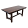 French oak dining table inspired by Georges Robert