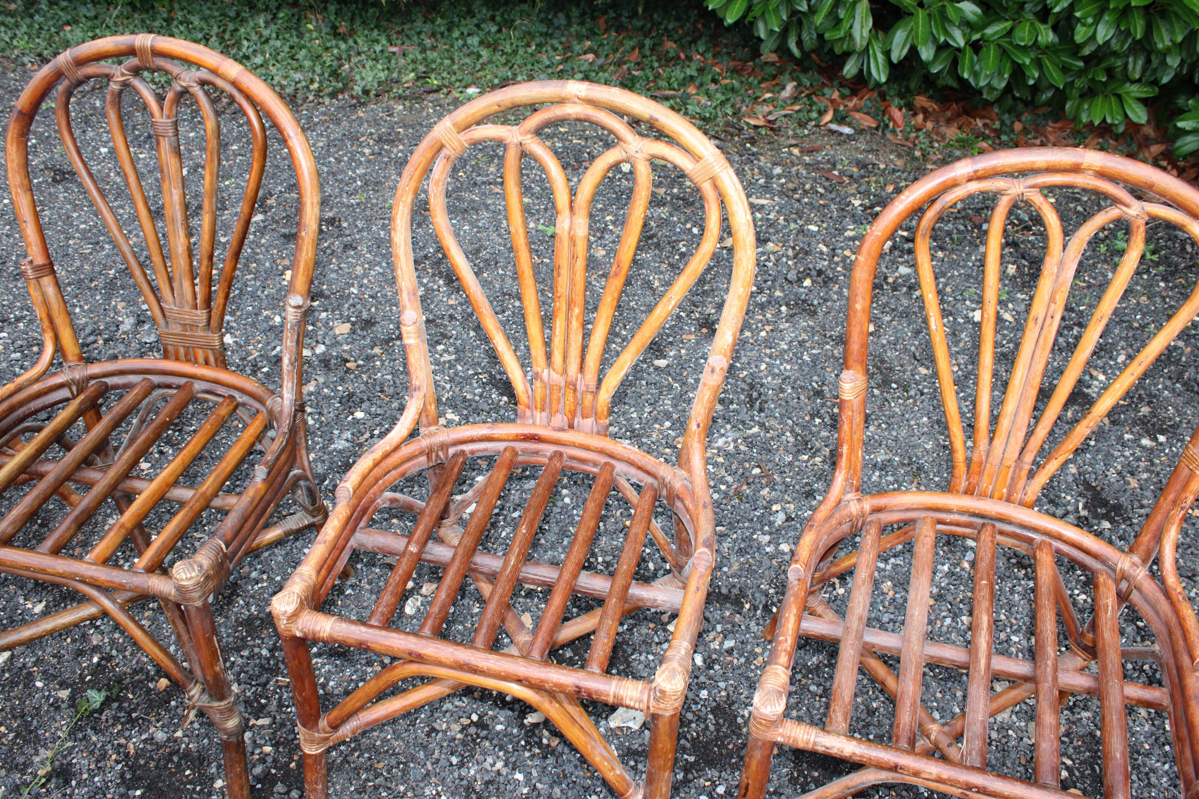Rattan chairs