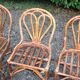 Chaises en rotin