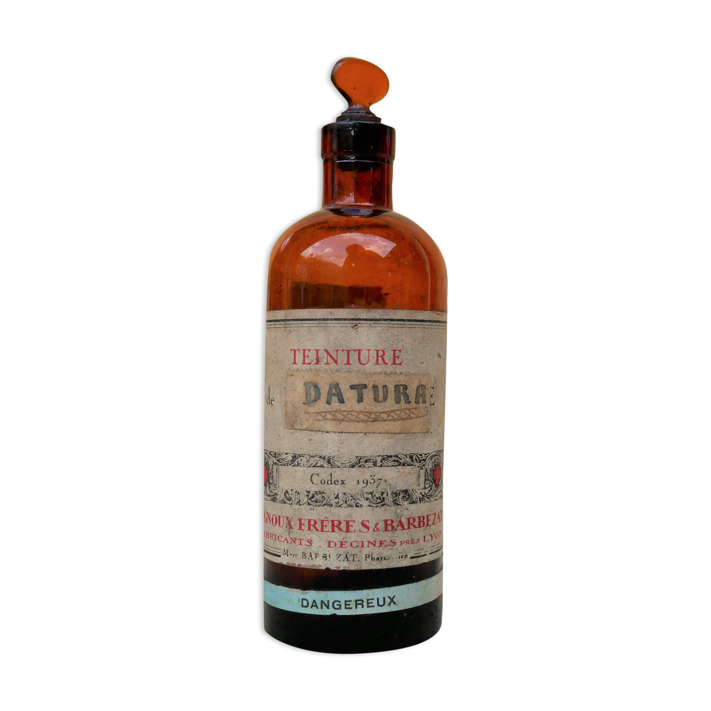Vintage apothecary bottle