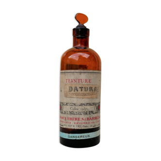 Flacon d'apothicaire vintage