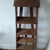 Vintage oak stepladder